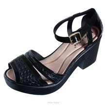 Women Heeled Sandals - Svart - Visa 2
