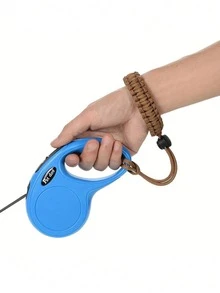 1/2 Adjustable Wrist Strap, Anti-Lost Device, Multifunctional Wrist Strap, Pet Leash, Universal Woven Nylon Rope Suitable For Camera, Retractable Anti-Drop Small Dog Leash, Durable Pet Leash, Suitable For Outdoor Activities, Travel, Pet Walking, Outdoor Survival, Suitable For Small, Medium And Large Dogs - Multicolor - View 3