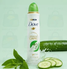 Dove Advanced Care GO Fresh Cucumber & Green Tea Deodorant Spray  250ml Pack Of 1 - Multi Scents - View 3