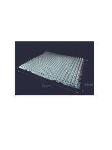 New Transparent Drive Anti-Cat-And-Dog-Crawling Mat, Protective Sofa Protects Plants, Cats And Dogs, Barbed Wire Mat In The Restricted Area, Plastic Home Protection Large Isolation Mat. - A - View 5