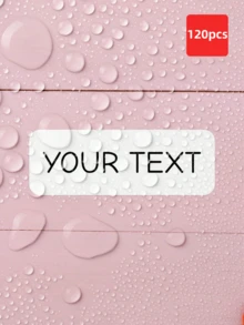 1-360pcs Customizable Name Labels & Personalized Stickers: Waterproof, Oil-Resistant, High Adhesive Strength, No Sticky Residue After Removal - Multicolor - View 14