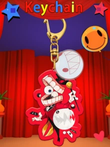 TADC Keychain, Digital Circus Stickers, Anime Fans Merchandise, Ragatha, Jax, Zooble, Kinger, Gangle Keychains, Cartoon Anime Keychains, Collectible Keychains, Bag Charms, Car Accessories, Holiday Gifts, Birthday Gifts - Multicolor - View 4