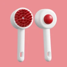 宠物美容喷雾刷，猫刷，狗刷，宠物清洁刷，宠物按摩刷，非电动 - 彩色 - 查看 11