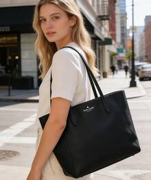 Kate Spade Túi đeo vai nữ KS DANA, túi tote dung tích lớn. - màu đen - Xem 4