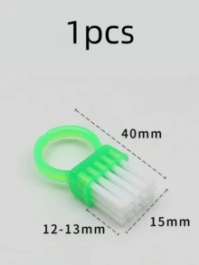 1/2支装新款迷你戒指刷 | 除尘刷 | 美甲刷 | 指扣刷 | 指甲扫刷 | 美甲工具 - 彩色 - 查看 15