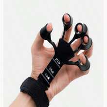 7pcs Fitness Grip Strengthener Kit, Finger Exerciser Hand Wrist Muscle Trainer - Multicolor - View 10