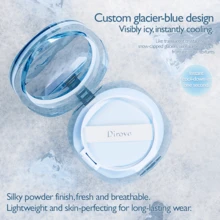 Dirovo 冰感透明无瑕防晒气垫 SPF45，7 天持久防晒，冰川蓝 - Lvary - 查看 6