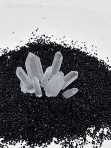 1 Set White Crystal Column Aquarium Substrate, Suitable For Aquarium Landscape Decoration, Desktop Decor - A - View 4