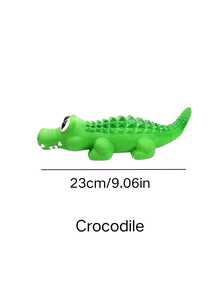 Bộ đồ chơi gặm cho chó (1/3/6 món), đồ chơi hình vịt và cá sấu bằng chất liệu cao su, thích hợp cho chó nhỏ, không dùng điện. - Nhiều màu - Xem 12