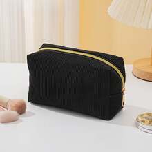 1个定制刺绣名字灯芯绒化妆包，女士化妆品收纳包，日常旅行收纳包，旅行洗漱包，大容量，伴娘礼物，闺蜜礼物，姐妹聚会礼物，婚礼纪念品，生日礼物，圣诞礼物，女士必备旅行配件，永恒之爱 - 彩色 - 查看 18