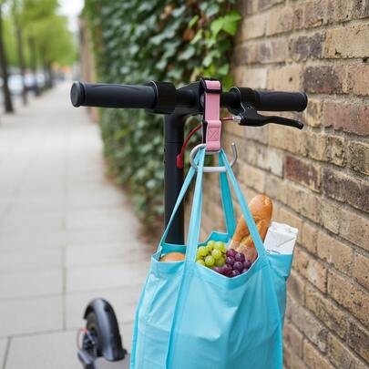 电动自行车前叉挂钩通用卡通载货架高载重滑板车自行车车把