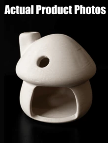 1个仿真蘑菇造型鱼虾躲藏洞,小型陶瓷工艺品,鱼缸隐藏庇护所,可爱蘑菇水族箱躲藏洞,适用于斗鱼和虾,鱼缸,水族箱,水族箱配件,带多孔躲藏处,水族箱装饰,用于水质净化。多功能鱼类躲藏洞,适合繁殖、休息和安全,非常适合水族爱好者和宠物主人,易于放置的水族箱装饰品。 - A - 查看 12
