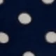 Blue Background With White Polka Dots