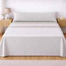 Microfiber Sheet Set, 100% Polyester, Soft And Cool For Summer, Printed, Includes Fitted Sheet, Flat Sheet, And 1 Or 2 Pillowcases, 18 Designs For Beds 90/105/135/150/180 Cm, ✅ Delivery In Spain In 48 To 72 Hours - Puntos Beige - View 2