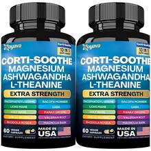 Miriyalyad Zoyava Corti-Soothe Supplement, All-In-One Cortisol Supplement With Magnesium, Ashwagandha, L-Theanine & 10+ Extra Strength Ingredients, 60 Capsules, MADE IN USA - 2PCS - 查看 10