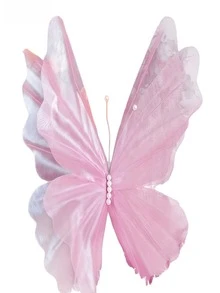 1/3 Pcs Artificial Flower Butterflies, Artificial Wedding Butterfly Decor, 3D Butterfly Wall Decor, Silk Artificial Butterflies, Wedding Decoration, Wedding Venue Decoration, Outdoor Garden Decoration, Shop Window Birthday Theme Party, Summer Decoration, Home Living Room Decoration, Garland Decoration, Large Flower Decoration, Table Centerpiece Decoration, Courtyard Balcony Decoration, Wall Decoration, Gift. - Multicolor - View 12