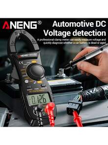 Bộ 2 đồng hồ vạn năng kỹ thuật số độ chính xác cao 1999 số đếm với màn hình LED, đo dòng điện xoay chiều, cảm biến NCV, dụng cụ chuyên nghiệp. - Nhiều màu - Xem 7