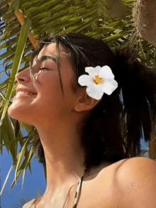 10 chiếc kẹp tóc hình hoa dâm bụt Hawaii, kích thước lớn, nhiều màu sắc, phụ kiện tóc hoa nhiệt đới nhân tạo, phong cách Bohemian, phù hợp cho mùa hè, bãi biển, tiệc tùng, đám cưới, quà tặng Ngày Valentine (màu trắng), kỳ nghỉ, du lịch, lễ hội, sinh nhật. - trắng - Xem 2