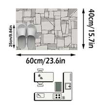 Thảm trải sàn, thảm trang trí, thảm cửa, phong cách Bắc Âu hiện đại sáng tạo INS - Thiết kế ghép mảnh hình học trừu tượng với các khối màu, thảm ngoài trời cho lối vào, ban công, hành lang, sân hiên, phòng khách, thảm mềm có thể giặt máy, trang trí nhà cửa. - Nhiều màu - Xem 17