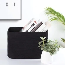 2-Pack Storage Baskets For Shelves, Playroom And Classroom Basket, Book Decorative Cube Bins, Woven Closet Organizers, Baby Nursery Baskets - Xem 3