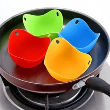 Bộ 4 món dụng cụ luộc trứng bằng silicon, dụng cụ nấu ăn nhà bếp, dụng cụ chần trứng, cốc đựng trứng, bát đựng trứng, khuôn trứng dùng cho nồi chiên không dầu, dụng cụ cắt trứng, bộ cốc đựng trứng, phụ kiện làm bánh nhà bếp - Nhiều màu - Xem 7