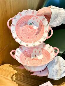 Bát sứ hình dáng bất đối xứng, nhiều kích cỡ, bát đựng salad rau củ, bát mì ramen cỡ lớn, bát ăn sang trọng, bát ăn kiểu phương Tây, bát salad tráng miệng, thích hợp cho gia đình, nhà hàng, quán cà phê, cửa hàng tráng miệng, làm quà tặng, họp mặt, tiệc tùng. - Nhiều màu - Xem 10