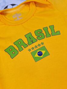 Pure & Posh Baby Brazilian Baby Bodysuit For Boys And Girls In Premium Cotton - 黃色 - 查看 4