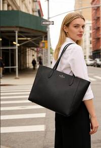 Kate Spade Túi đeo vai nữ KS DANA, túi tote dung tích lớn. - màu đen - Xem 2