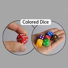 Bộ cờ Ludo 6 người chơi, bao gồm 1 bàn cờ bằng cao su, 24 quân cờ và 6 viên xúc xắc, trò chơi xúc xắc kiểu cờ vua cổ điển, tốc độ nhanh, lý tưởng cho các bữa tiệc. - Nhiều màu - Xem 5