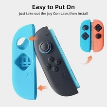 適用於 Switch/OLED 的便攜收納包套裝，硬殼旅行包附遊戲卡收納盒、鋼化螢幕保護貼與 Joy-Con 矽膠保護套 - 查看 6