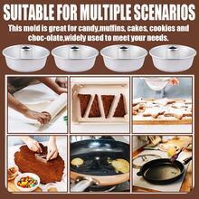 High Quality Aluminum Chiffon Cake Mold, Non-Stick And Dishwasher . Suitable For Baking Cakes, Cheesecakes, Donuts, Chocolate Cakes, Etc. Ideal For Halloween, Thanksgiving, Christmas And Various Festivals And Occasions. - Multicolor - View 10