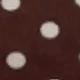 Brown Background With White Polka Dots