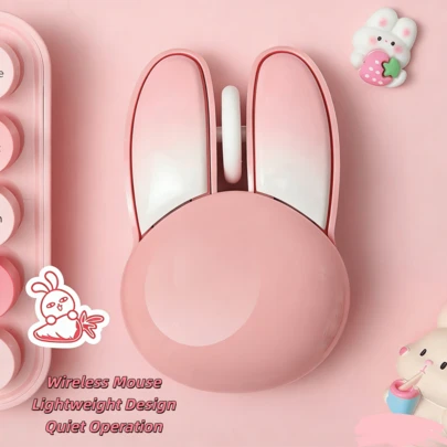 MOFII Pipitree M6 Ratón Inalámbrico Silencioso Con Receptor Usb 2.4g Para Escritorio, Computadora Portátil Y Oficina