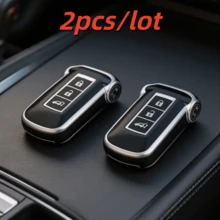 2个/套 D5 软 TPU 汽车钥匙套，适用于 Outlander 2014 Pajero，仅适用于图片中所示的汽车钥匙。 - 彩色 - 查看 3