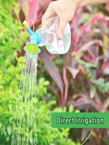 Vòi phun tưới cây hai đầu thiết kế tiện dụng - Hiệu quả cho cây trồng và cây mọng nước, dễ sử dụng, cấu trúc nhựa bền chắc, đầu phun tưới hoa trong nhà - Nhiều màu - Xem 2