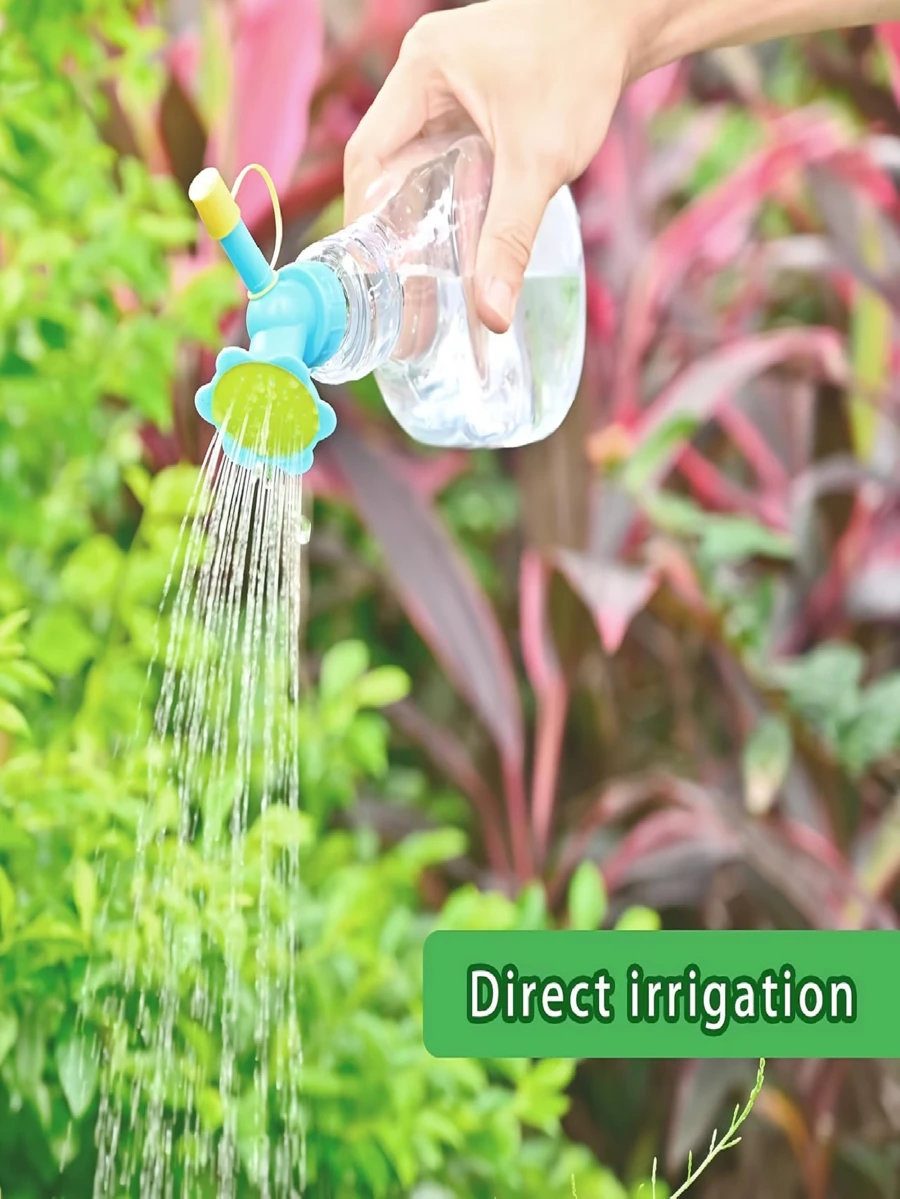 Vòi phun tưới cây hai đầu thiết kế tiện dụng - Hiệu quả cho cây trồng và cây mọng nước, dễ sử dụng, cấu trúc nhựa bền chắc, đầu phun tưới hoa trong nhà