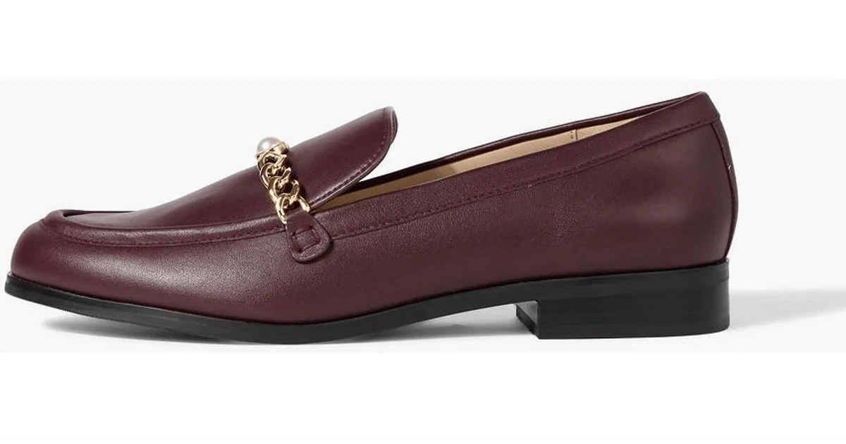 Stuart Weitzman 女士金属装饰时尚高跟鞋,适合日常穿着 - 赤霞珠色 - 查看 1