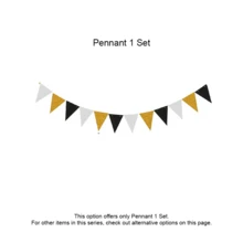 Party Decorations, Black And Gold Paper Fans, Pom Poms, Garlands, Ropes, Paper Tassels Suitable For Graduation Celebration, New Year, Wedding, Birthday Party - Black and Gold Paper Flower Ball Cover - View 13