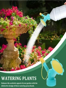 Vòi phun tưới cây hai đầu thiết kế tiện dụng - Hiệu quả cho cây trồng và cây mọng nước, dễ sử dụng, cấu trúc nhựa bền chắc, đầu phun tưới hoa trong nhà - Nhiều màu - Xem 3