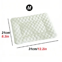 1 tấm lót võng chống trượt bằng lụa lạnh, thảm mát cho thú cưng nhỏ như chuột đồng, nhím, thỏ - Nhiều màu - Xem 28
