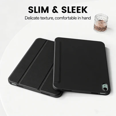 เคสแท็บเล็ต Gen 11 ปี 2026, เคส A16, ฝาครอบป้องกันแท็บเล็ตแบบสามพับ, ป้องกันการตกกระแทกทั้งตัว, Smart Sleep/Wake, เข้ากันได้กับ IPad Air 11, 9th 10.2", 10th Gen, Honor Pad X8b/X8A, MatePad 11.5S 2026/MatePad SE 11", Pad 2