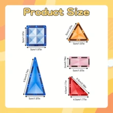 Đồ chơi xếp hình nam châm mini, khối xếp hình và gạch nam châm cho trẻ mẫu giáo, đồ chơi lắp ráp tự làm, dành cho bé trai và bé gái, quà tặng sinh nhật, quà tặng ngày lễ, quà tặng tương tác cha mẹ - con cái, quà tặng tựu trường. - Màu xanh lam - Xem 7