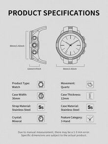 FOSSIL 女士不锈钢三针腕表，粉色表盘，100米防水，适合日常佩戴 - 粉色 - 查看 5