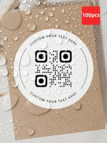 1-100 Nhãn cá nhân hóa hoặc nhãn dán tùy chỉnh, có sẵn ở dạng hình tròn, có thể được tùy chỉnh với ngày tháng cụ thể và mã QR. Được làm từ chất liệu PVC bền, những nhãn dán này chống thấm nước và chống dầu. Tùy chọn hiệu ứng óng ánh ba chiều cũng có sẵn, cho phép bạn tạo ra những sản phẩm thực sự độc đáo. - Nhiều màu - Xem 62