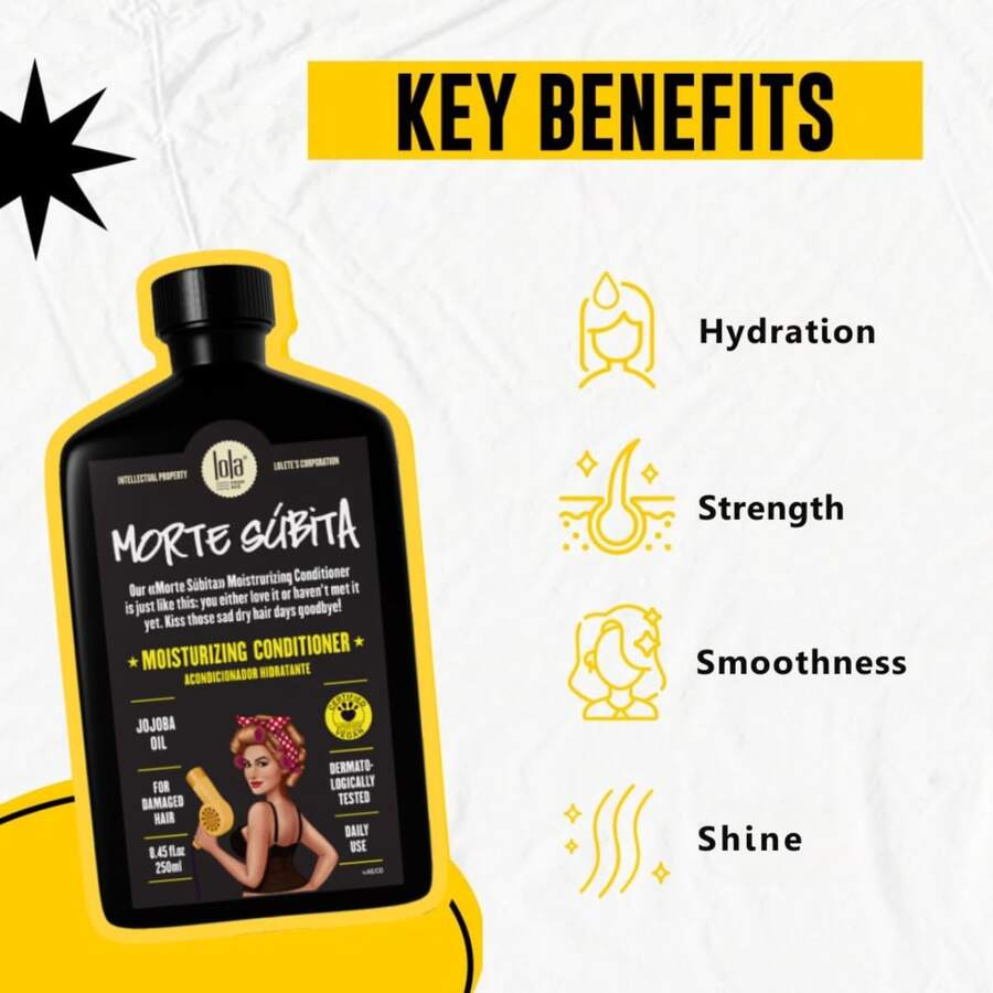 Lola Cosmetics Morte Subita Moisturizing Conditioner 250g - Conditioner - View 1