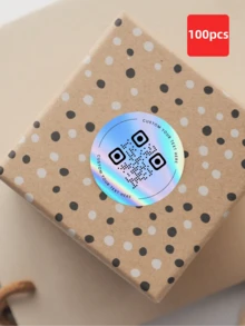 1-100 Nhãn cá nhân hóa hoặc nhãn dán tùy chỉnh, có sẵn ở dạng hình tròn, có thể được tùy chỉnh với ngày tháng cụ thể và mã QR. Được làm từ chất liệu PVC bền, những nhãn dán này chống thấm nước và chống dầu. Tùy chọn hiệu ứng óng ánh ba chiều cũng có sẵn, cho phép bạn tạo ra những sản phẩm thực sự độc đáo. - Nhiều màu - Xem 17