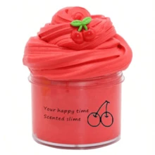 1pc Butter Slime Toy, Modeling Clay, Stress Relief Toy, Moldable Playdough, Slime, Excellent Tactile Experience, Squeeze Toy - Multicolor - View 12