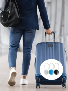 1pc Multi-Function Metal Round Combination Lock - Mini Padlock Suitable For Backpacks, Bags, Luggage And Pencil Cases; Mini Steel Cable Combination Lock - Multicolor - View 6