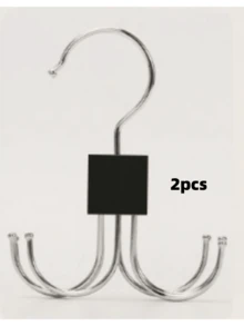 6 pièces Porte-ceinture pivotant pour armoire, organisateur pivotant à 360° pour ceintures, soutiens-gorge, camisoles, cravates, écharpes, portefeuilles, gain de place, couleur noire, convient pour la salle de bain, la chambre, la cuisine, le jardin, le bureau, le balcon ou d'autres espaces, multifonctionnel - multicolore - Voir 12