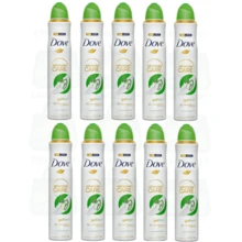 Dove Advanced Care Go Fresh Cucumber & Green Tea Deodorant Spray 250ml Pack Of 10 - 多樣化香型 - 查看 10